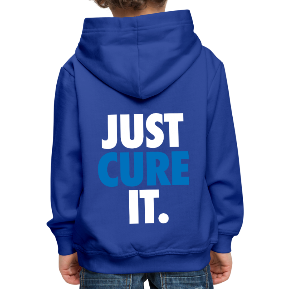 Just Cure It - Kids‘ Premium Hoodie - royal blue