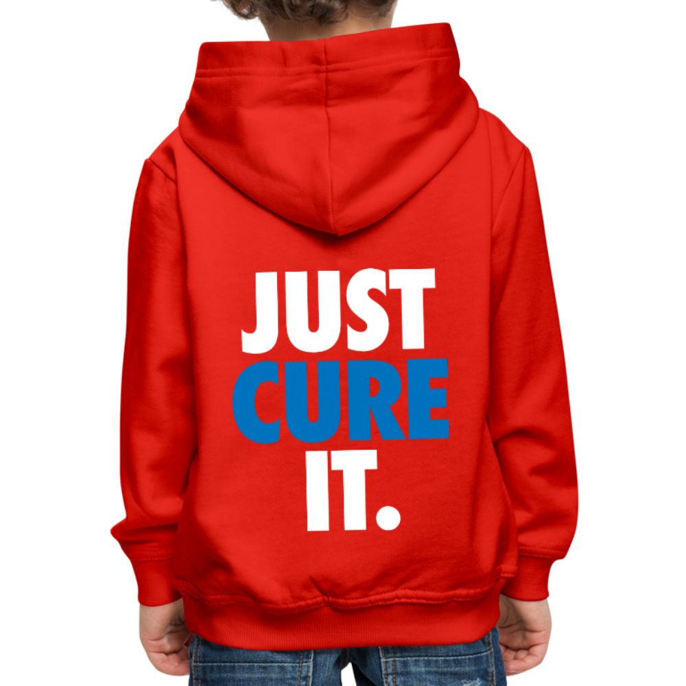 Just Cure It - Kids‘ Premium Hoodie - red