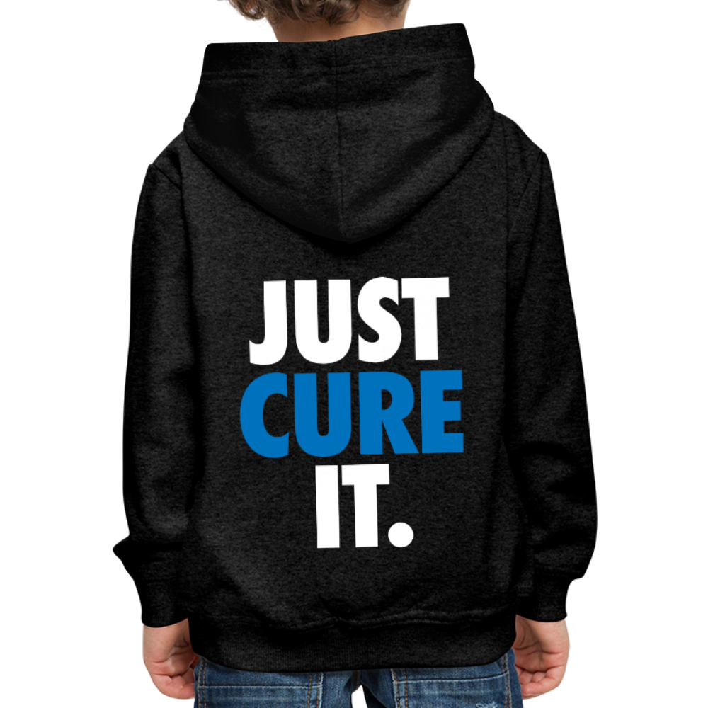 Just Cure It - Kids‘ Premium Hoodie - charcoal gray