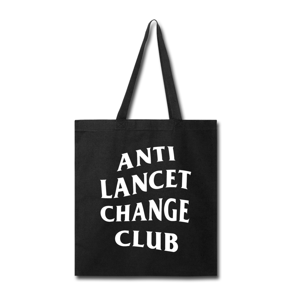 Anti Lancet Change Club - Tote Bag - black