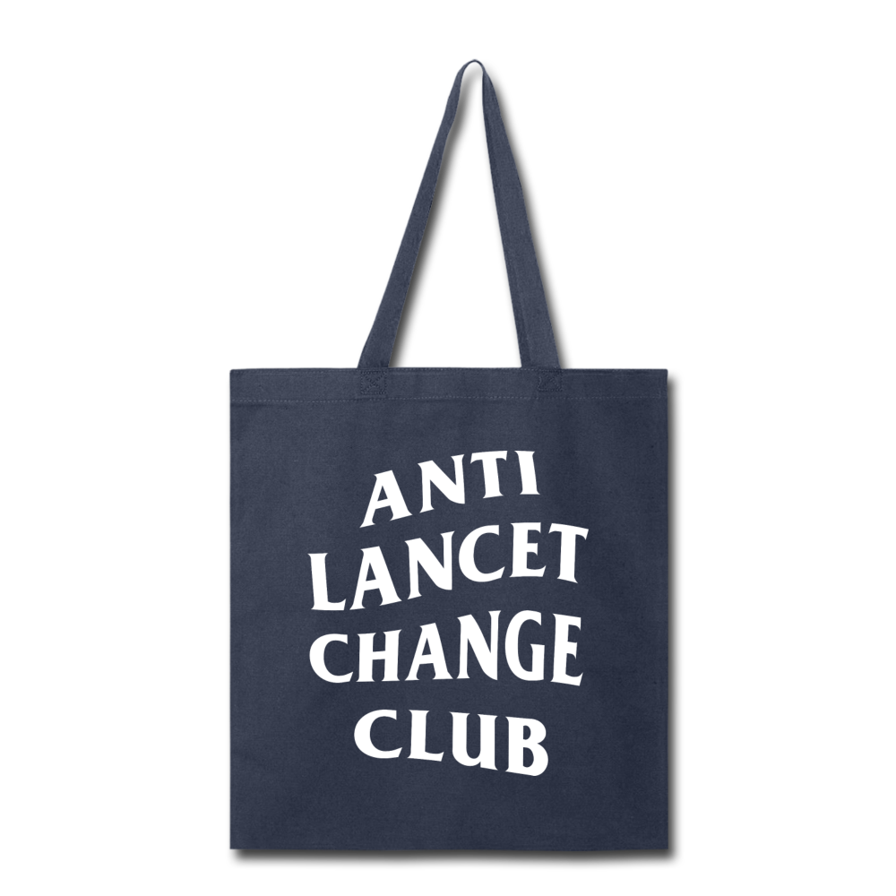 Anti Lancet Change Club - Tote Bag - navy