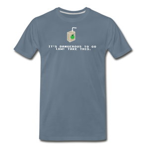 Take This Juice - Men's Premium T-Shirt - steel blue