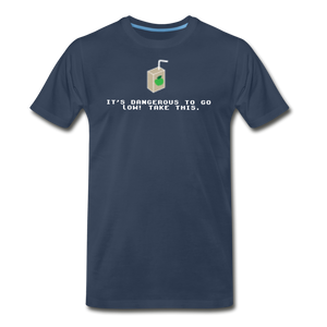 Take This Juice - Men's Premium T-Shirt - navy