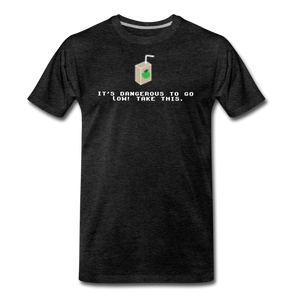 Take This Juice - Men's Premium T-Shirt - charcoal gray