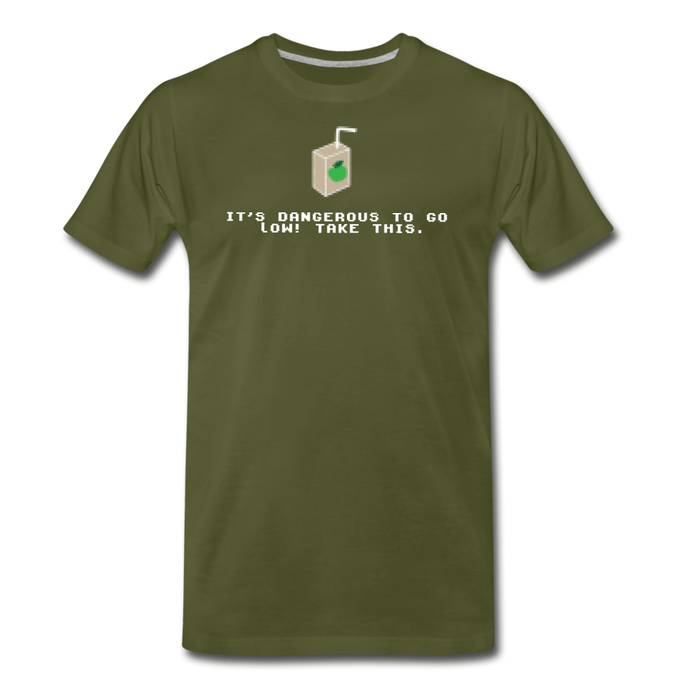 Take This Juice - Men's Premium T-Shirt - olive green