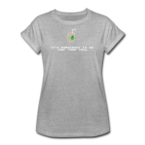Take This Juice - Women's Relaxed Fit T-Shirt - heather gray