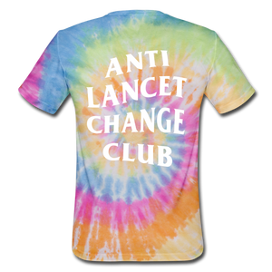 Anti Lancet Change Club - Unisex Tie Dye T-Shirt 1 - rainbow