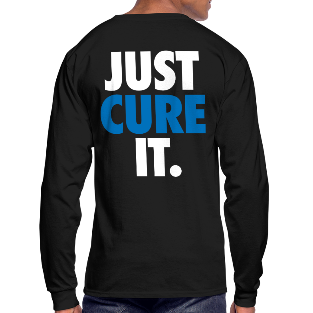 Just Cure It - Men's Long Sleeve T-Shirt - black