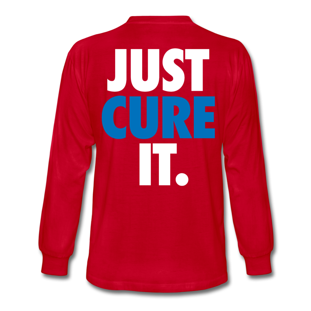 Just Cure It - Men's Long Sleeve T-Shirt - red