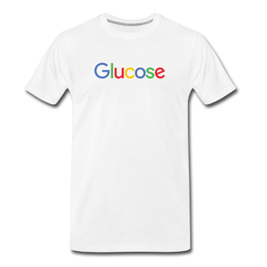 Glucose - Men's Premium T-Shirt - white
