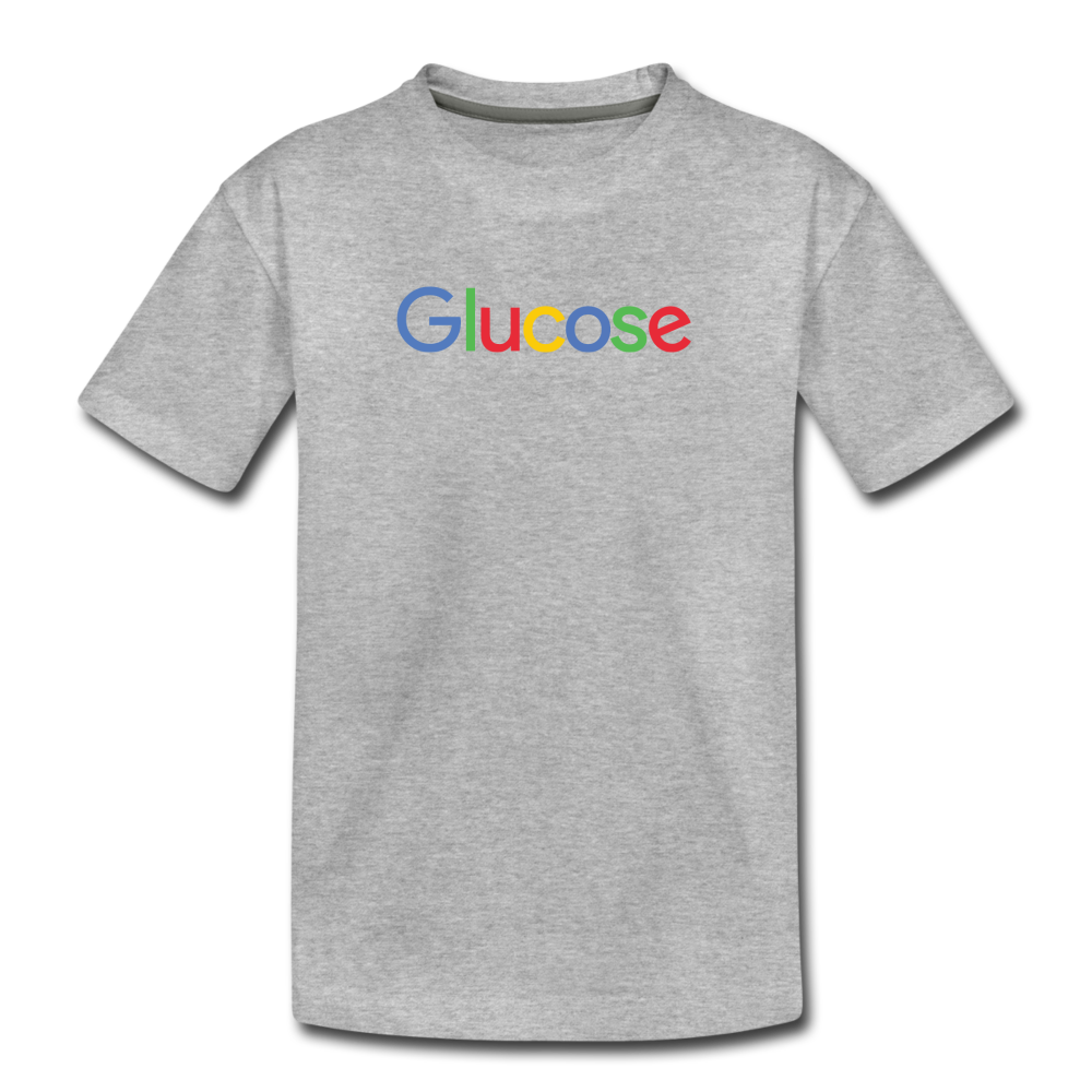 Glucose - Kids' Premium T-Shirt - heather gray