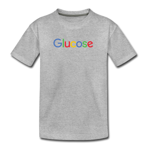 Glucose - Kids' Premium T-Shirt - heather gray