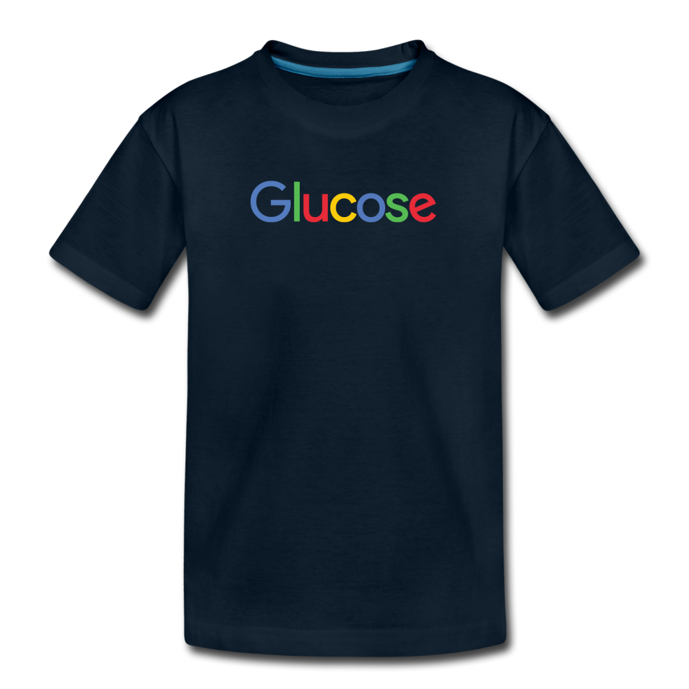Glucose - Kids' Premium T-Shirt - deep navy