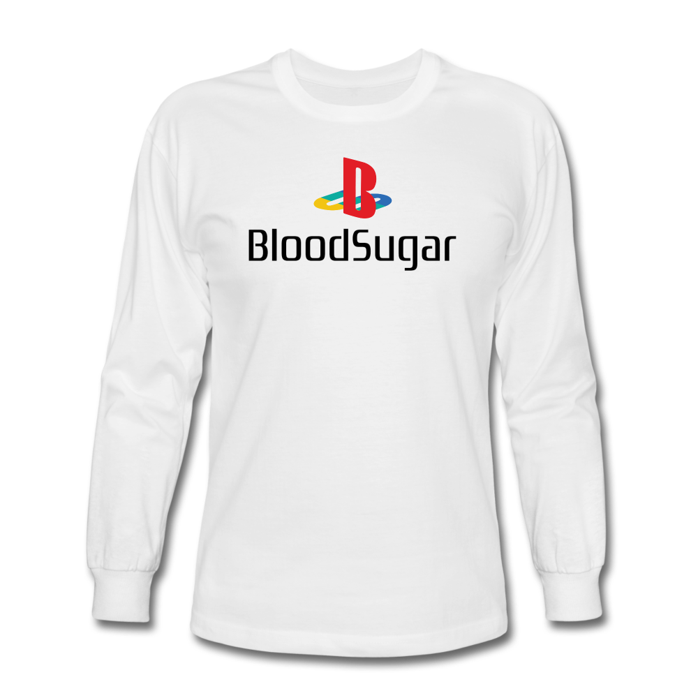 Blood Sugar - Men's Long Sleeve T-Shirt - white