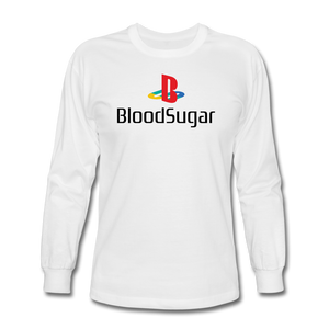 Blood Sugar - Men's Long Sleeve T-Shirt - white
