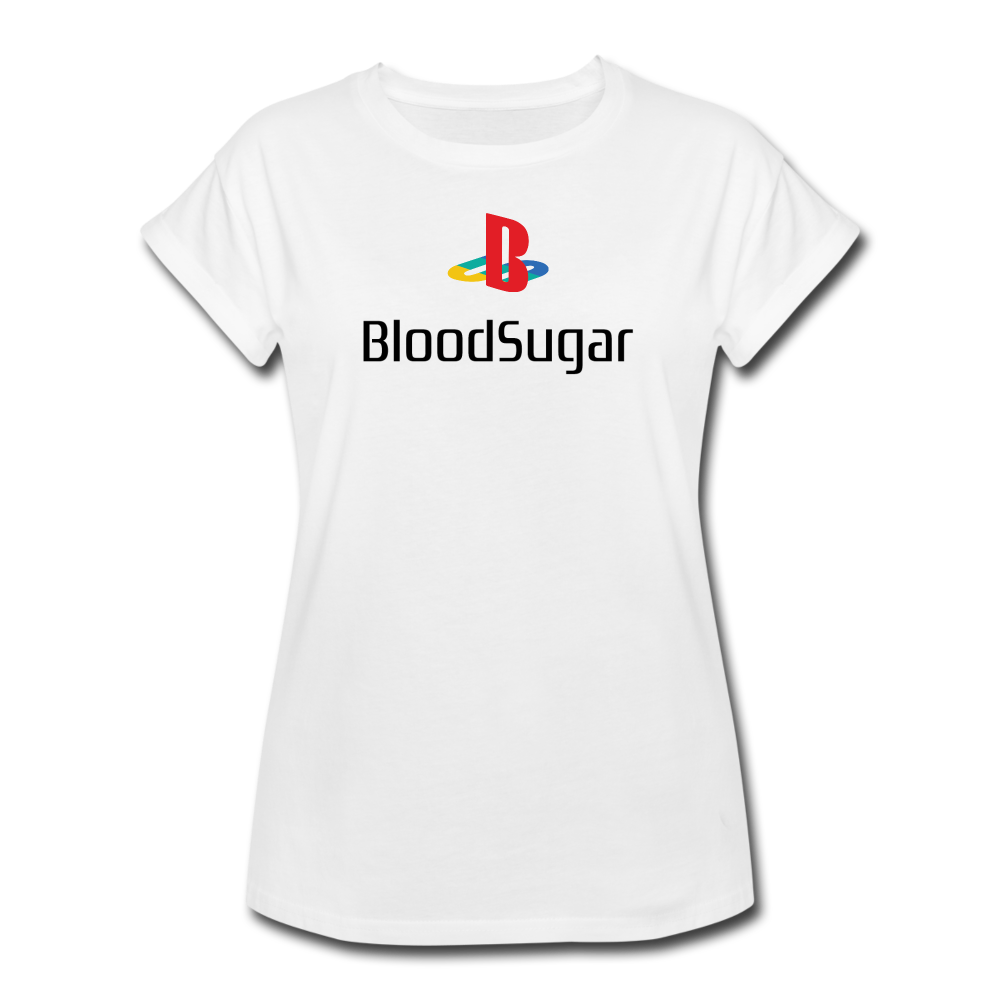Blood Sugar - Women's Relaxed Fit T-Shirt - white