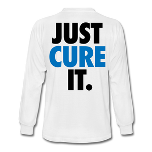 Just Cure It - Men's Long Sleeve T-Shirt - white
