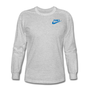Just Cure It - Men's Long Sleeve T-Shirt - heather gray