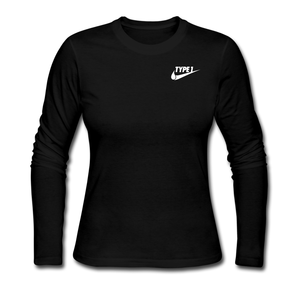 Just Cure It - Women's Long Sleeve Jersey T-Shirt - black