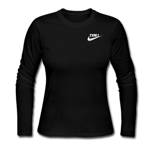 Just Cure It - Women's Long Sleeve Jersey T-Shirt - black