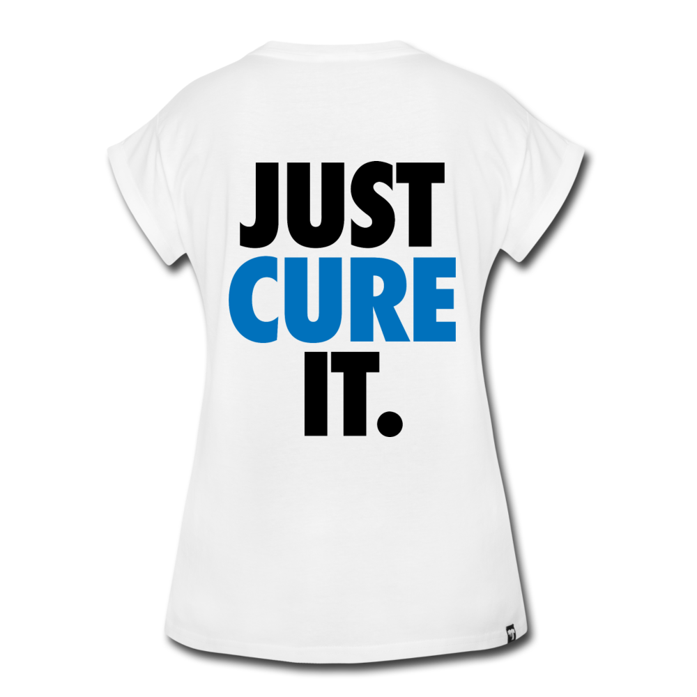 Just Cure It - Women's Relaxed Fit T-Shirt - white
