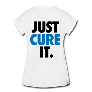 Just Cure It - Women's Relaxed Fit T-Shirt - white