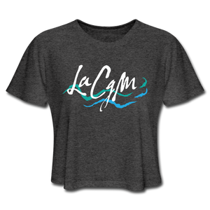 La CGM - Women's Cropped T-Shirt - deep heather
