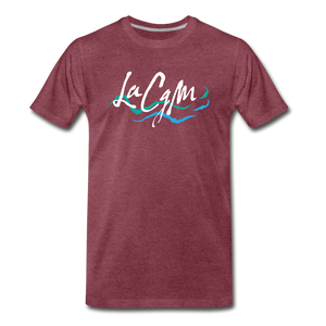 La CGM - Men's Premium T-Shirt - heather burgundy