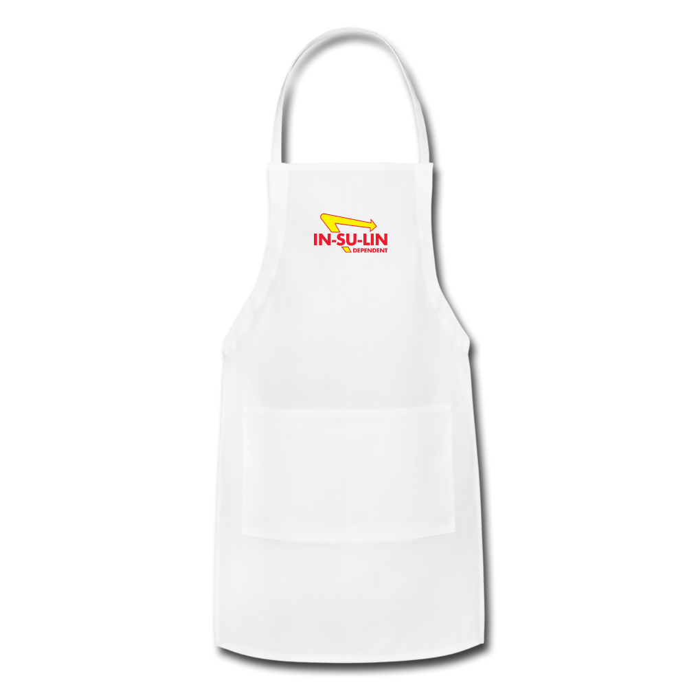 IN-SU-LIN DEPENDENT - Adjustable Apron - white
