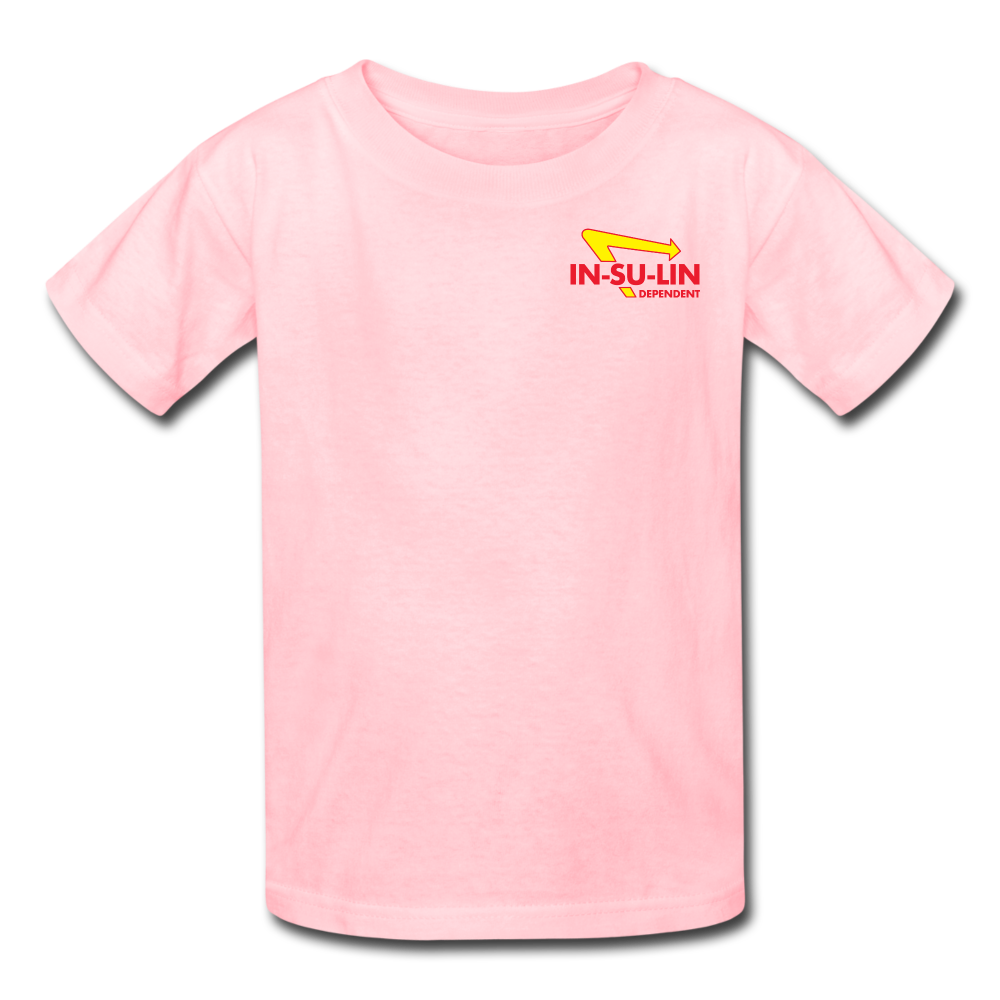 IN-SU-LIN DEPENDENT - Kids' T-Shirt - pink