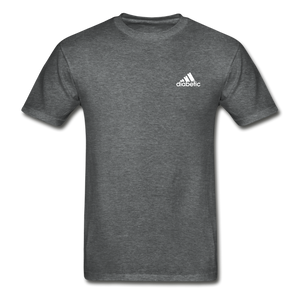 Diabetic + Strips - NDAM Men's Gildan Ultra Cotton Adult T-Shirt - deep heather