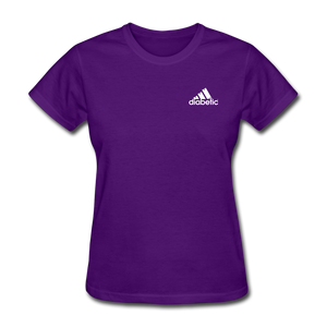 Diabetic + Strips - NDAM Women's T-Shirt - purple