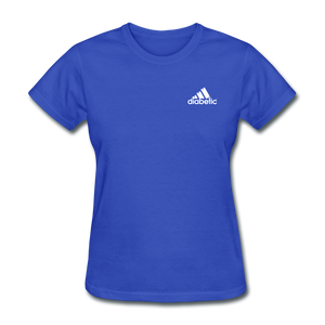 Diabetic + Strips - NDAM Women's T-Shirt - royal blue