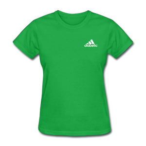 Diabetic + Strips - NDAM Women's T-Shirt - bright green