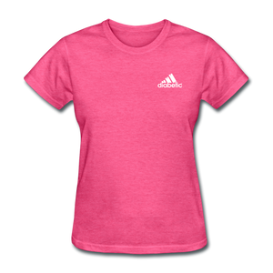 Diabetic + Strips - NDAM Women's T-Shirt - heather pink