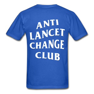 Anti Lancet Change Club - NDAM Men's Gildan Ultra Cotton Adult T-Shirt - royal blue