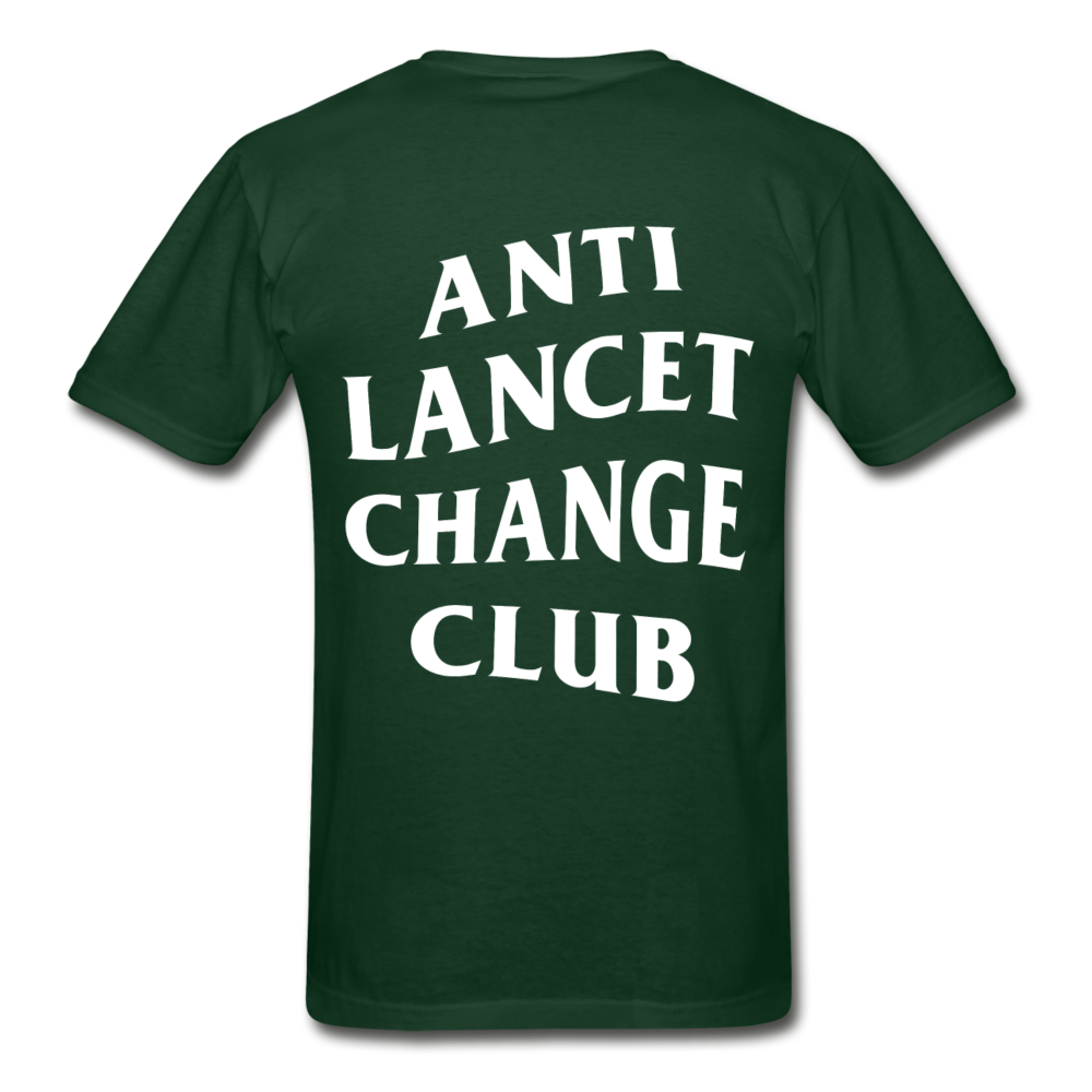 Anti Lancet Change Club - NDAM Men's Gildan Ultra Cotton Adult T-Shirt - forest green