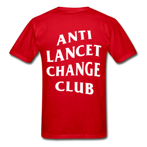 Anti Lancet Change Club - NDAM Men's Gildan Ultra Cotton Adult T-Shirt - red