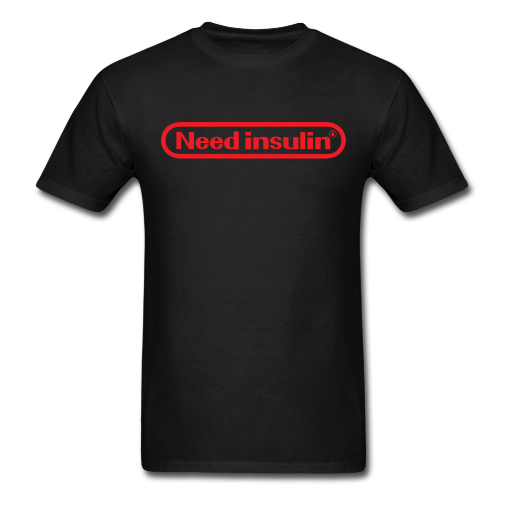 Need Insulin - NDAM Men's Gildan Ultra Cotton Adult T-Shirt - black