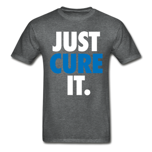 Just Cure It - NDAM Men's Gildan Ultra Cotton Adult T-Shirt - deep heather