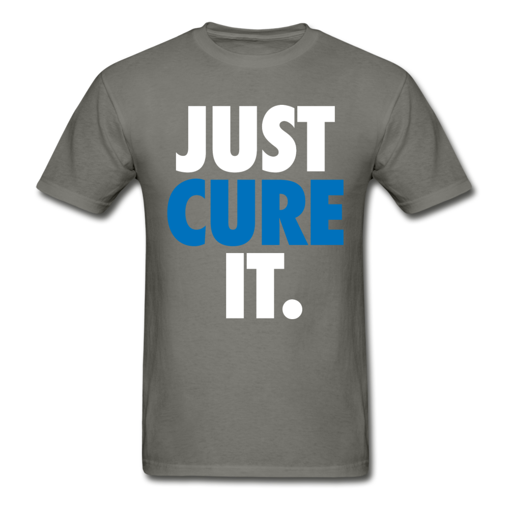 Just Cure It - NDAM Men's Gildan Ultra Cotton Adult T-Shirt - charcoal