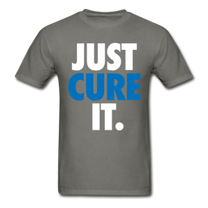 Just Cure It - NDAM Men's Gildan Ultra Cotton Adult T-Shirt - charcoal