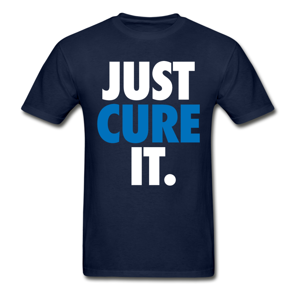 Just Cure It - NDAM Men's Gildan Ultra Cotton Adult T-Shirt - navy