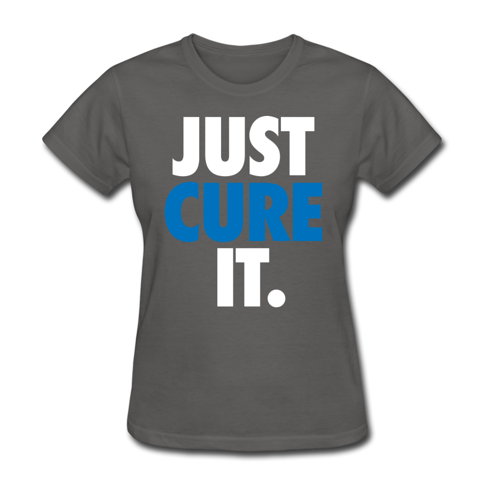 Just Cure It - NDAM Women's T-Shirt - charcoal