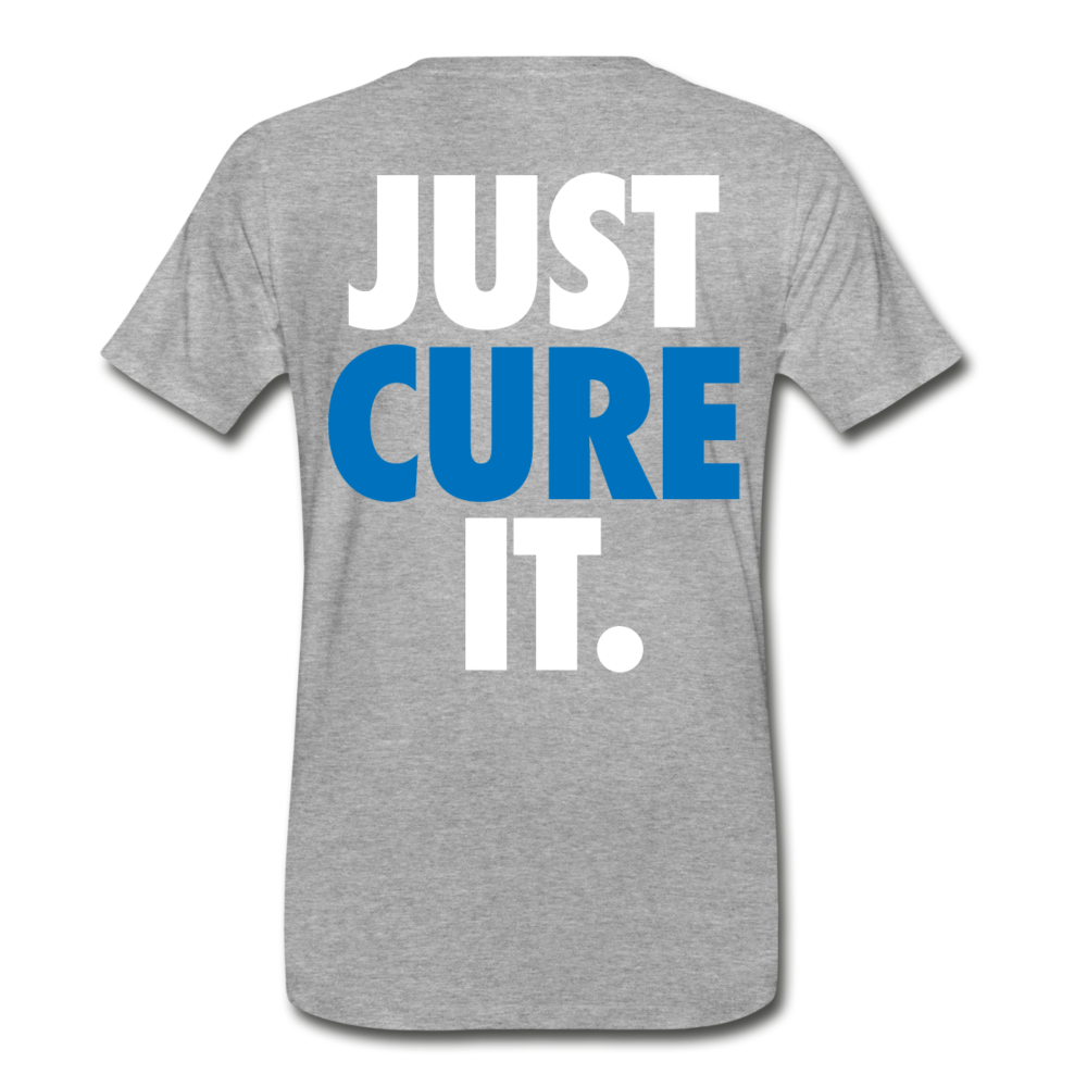 Just Cure It - Men's Premium T-Shirt - heather gray