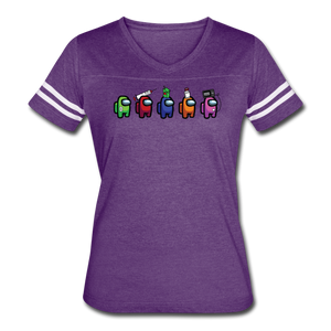 Blood Sugar Kinda Sus - Women’s Vintage Sport T-Shirt - vintage purple/white