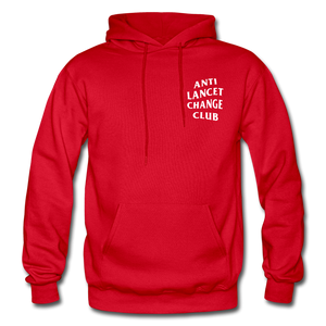 Anti Lancet Change Club - Men’s Heavy Blend Adult Hoodie - red