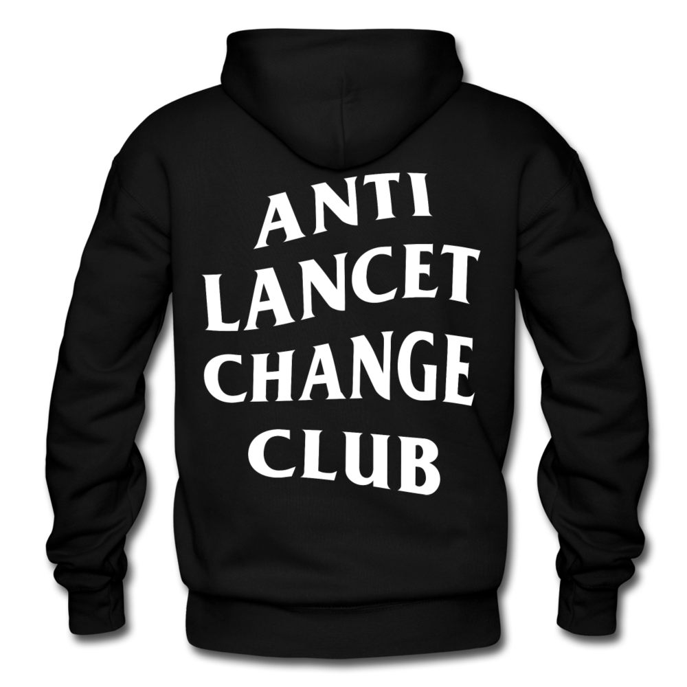 Anti Lancet Change Club - Men’s Heavy Blend Adult Hoodie - black