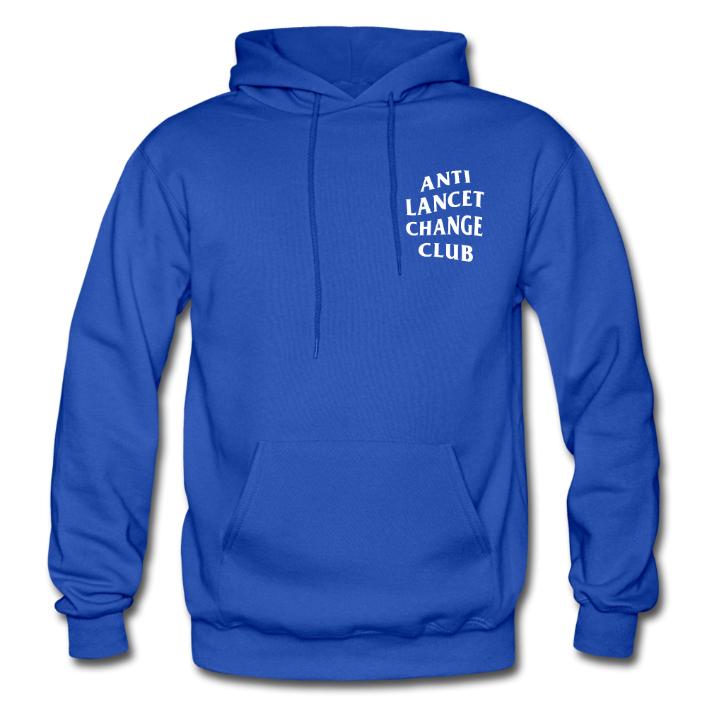 Anti Lancet Change Club - Men’s Heavy Blend Adult Hoodie - royal blue