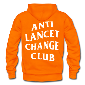 Anti Lancet Change Club - Men’s Heavy Blend Adult Hoodie - orange